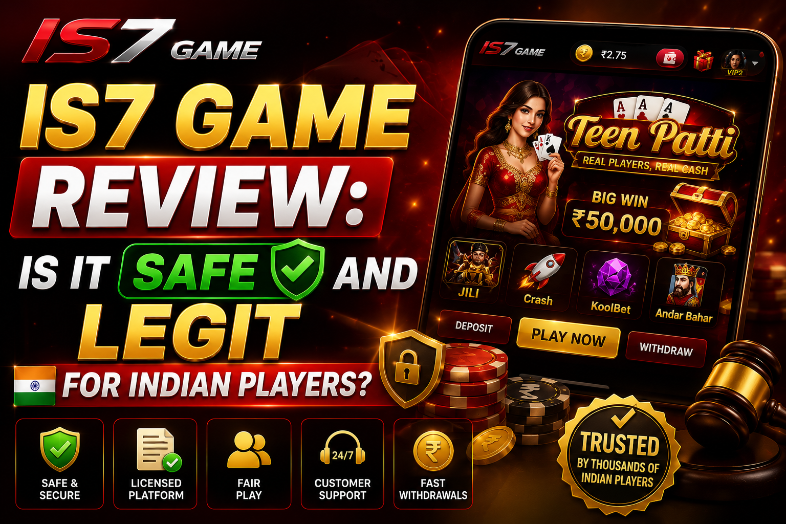 How to Claim the ₹10,000 Welcome Bonus on IS7 Game