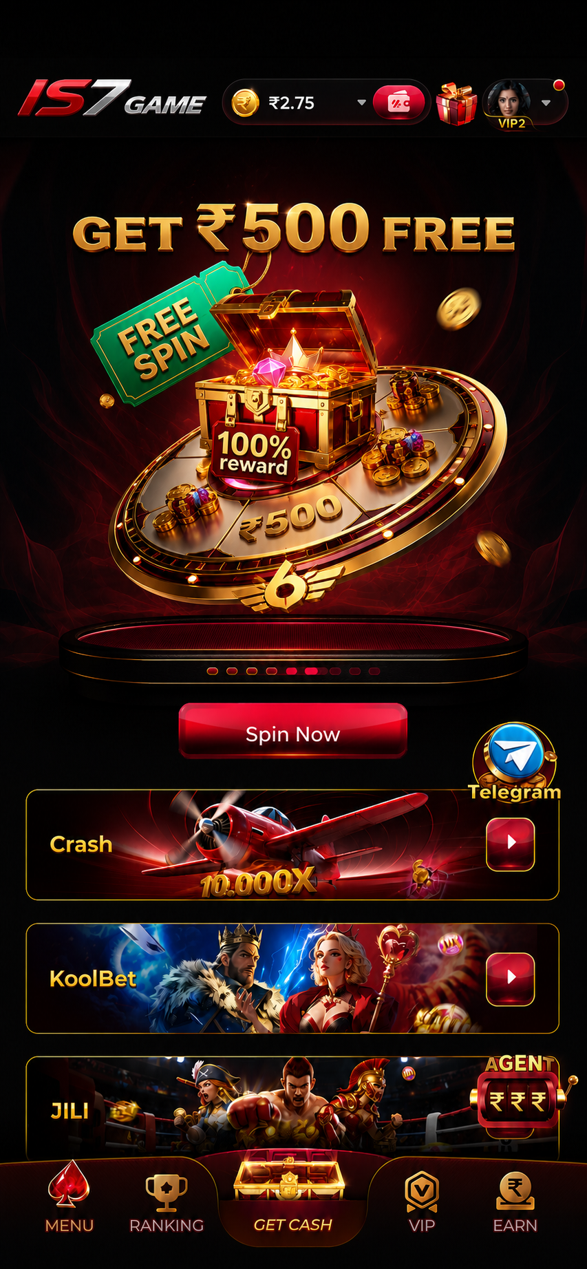 IS7 Game app – real money gaming in India